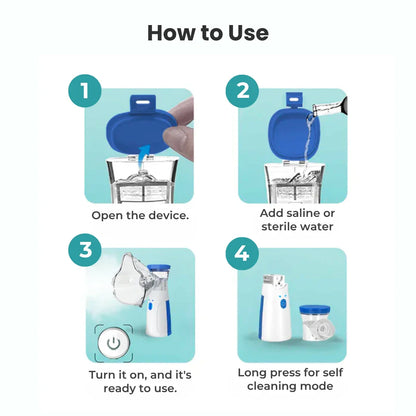 BreatheMate Portable Mesh Nebulizer